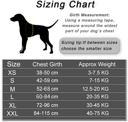 Dog Harness Reflective Adjustable