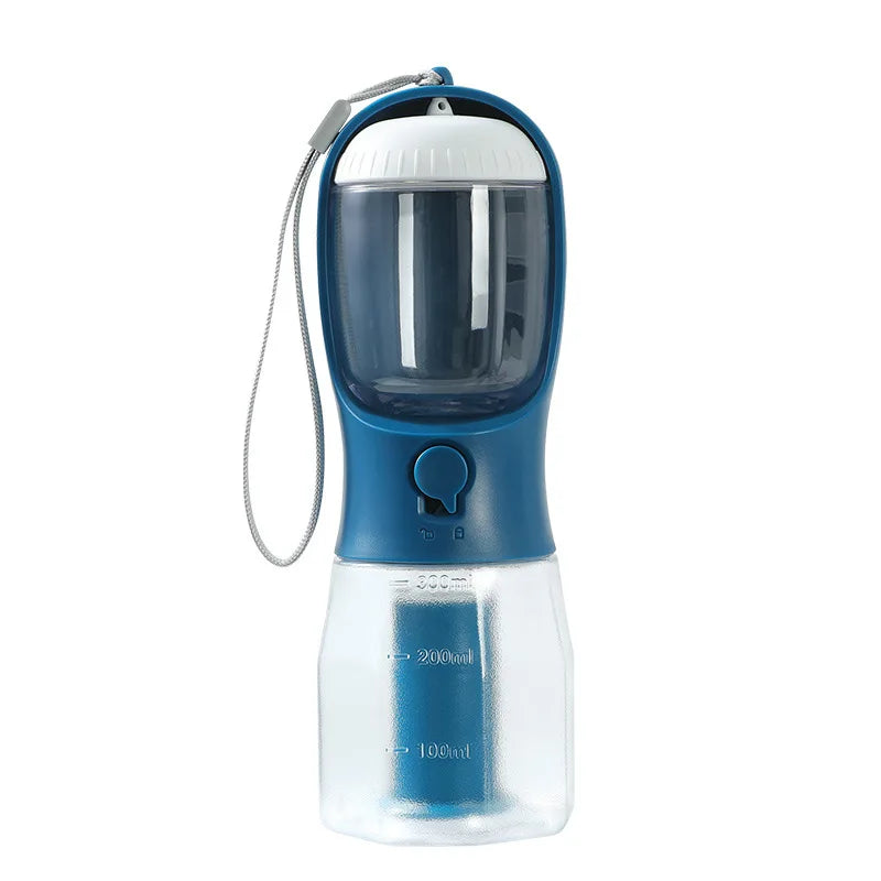 3 In 1 Travel Portable Dog Feeder - Pet Water Dispenser Bottle