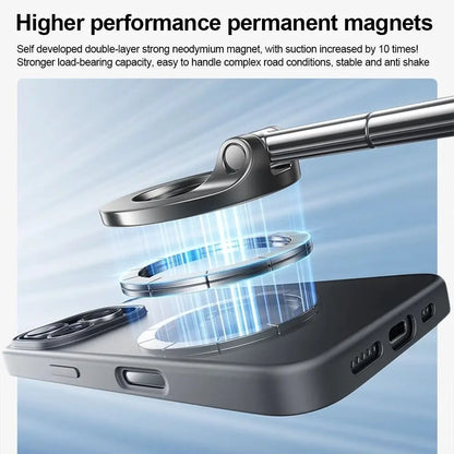 Magnetic Phone Holder 360° - Vacuum Suction