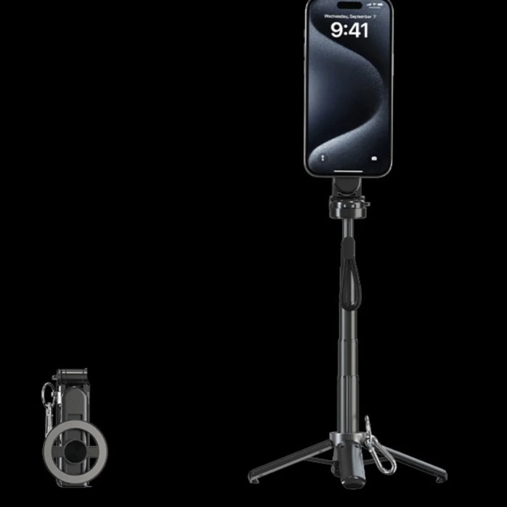 Magnetic Bluetooth Selfie Stick - Portable Tripod