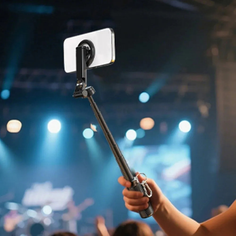 Magnetic Bluetooth Selfie Stick - Portable Tripod
