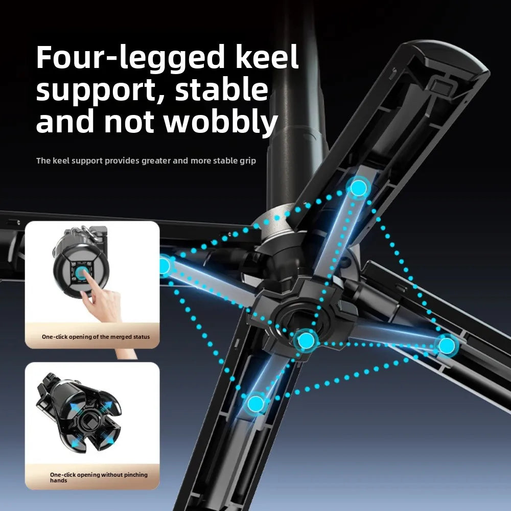 Magnetic Bluetooth Selfie Stick - Portable Tripod