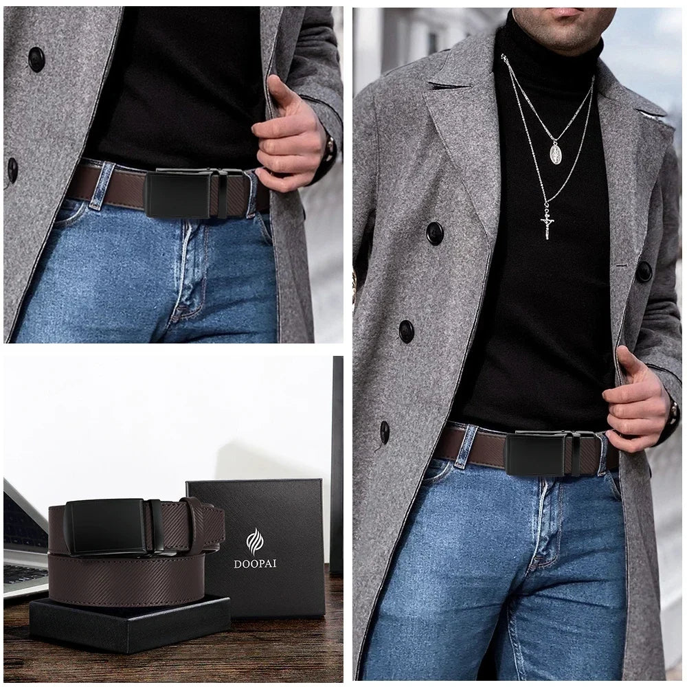Zepolde™ AutoLux Belt — sleek, luxurious, and modern.
