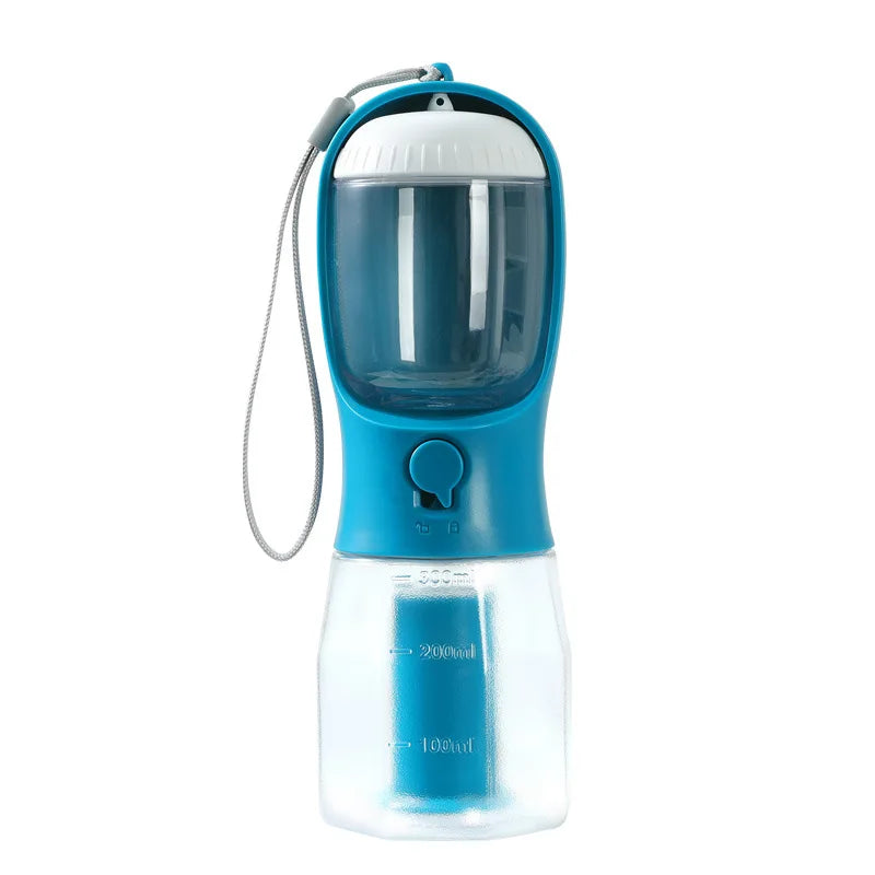 3 In 1 Travel Portable Dog Feeder - Pet Water Dispenser Bottle
