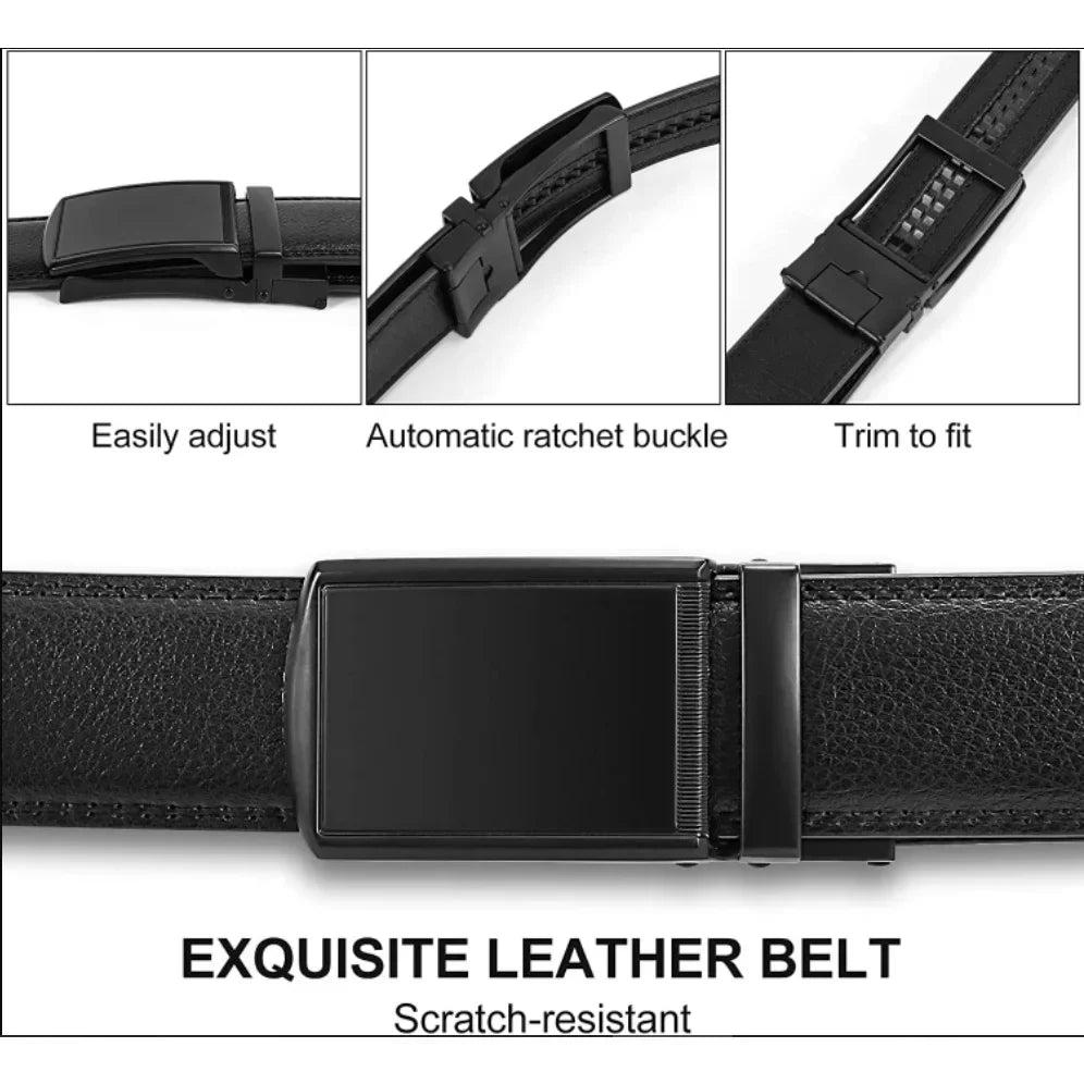 Zepolde™ AutoLux Belt — sleek, luxurious, and modern.