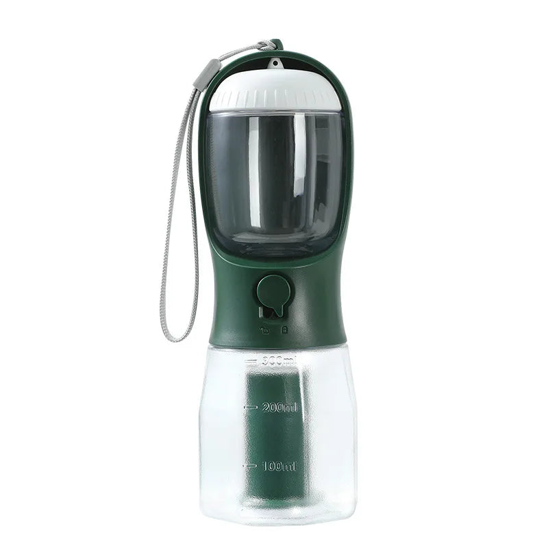 3 In 1 Travel Portable Dog Feeder - Pet Water Dispenser Bottle
