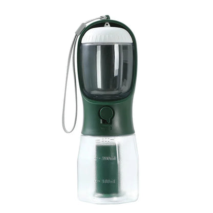 3 In 1 Travel Portable Dog Feeder - Pet Water Dispenser Bottle