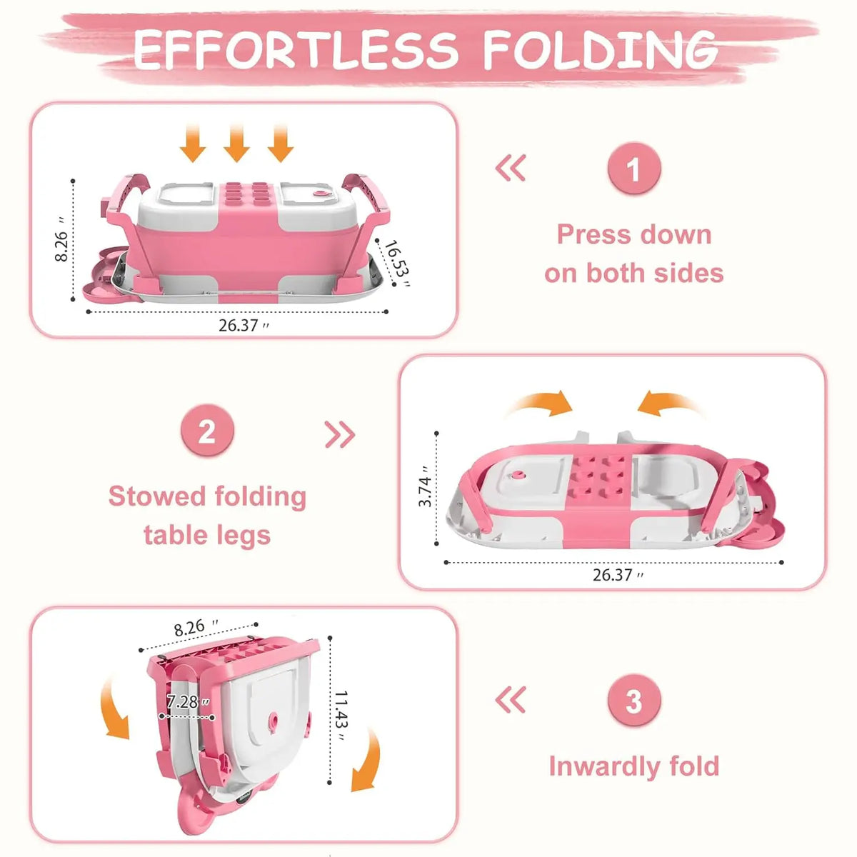 Portable Travel Bathtub Baby Bathtub,