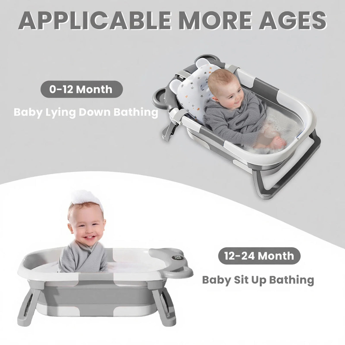 Portable Travel Bathtub Baby Bathtub,