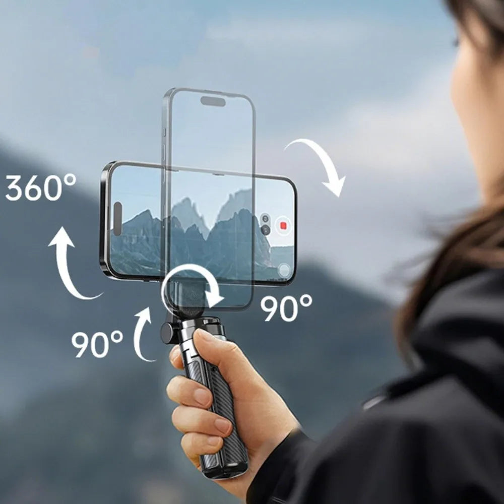 Magnetic Bluetooth Selfie Stick - Portable Tripod