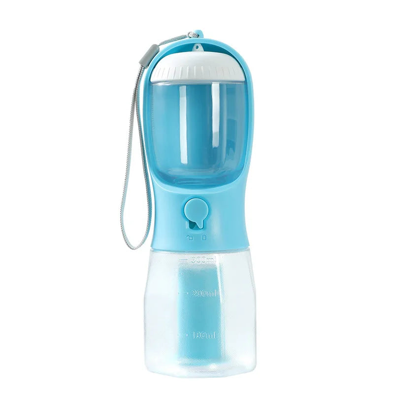 3 In 1 Travel Portable Dog Feeder - Pet Water Dispenser Bottle