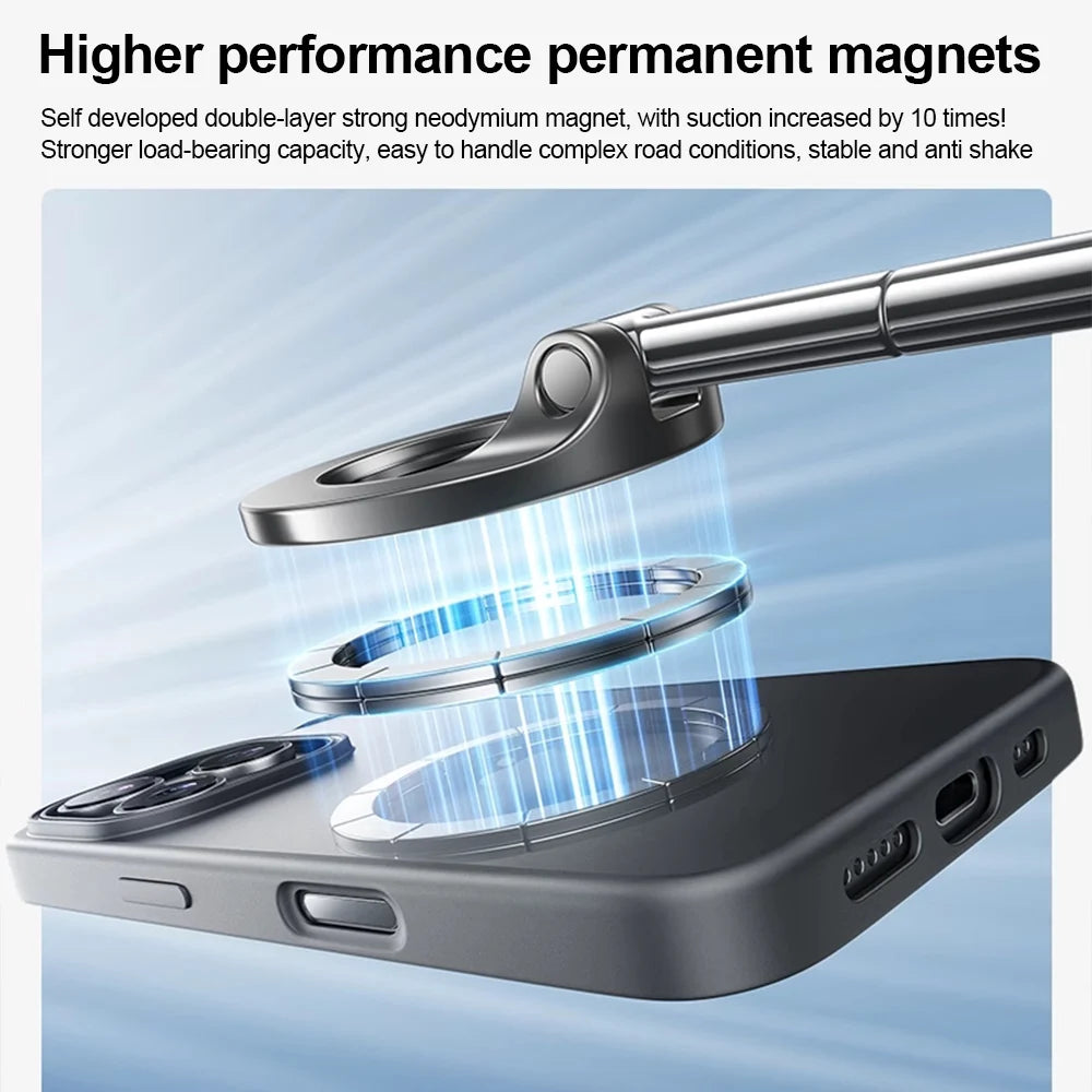 Magnetic Phone Holder 360° - Vacuum Suction