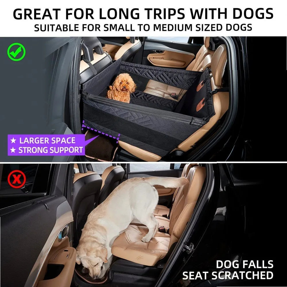 Zepolde - Pet Car Back Seat Single Seat Cover
