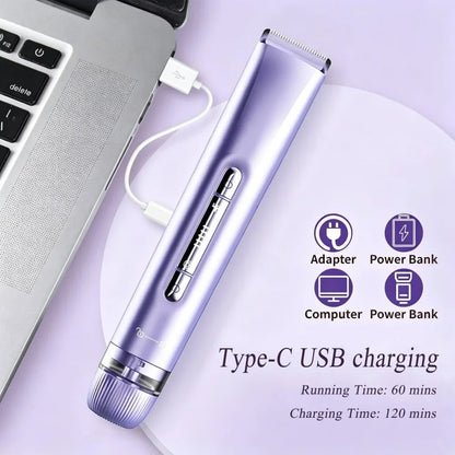 2-in-1 Women Electric Bikini Trimmer Dual Head