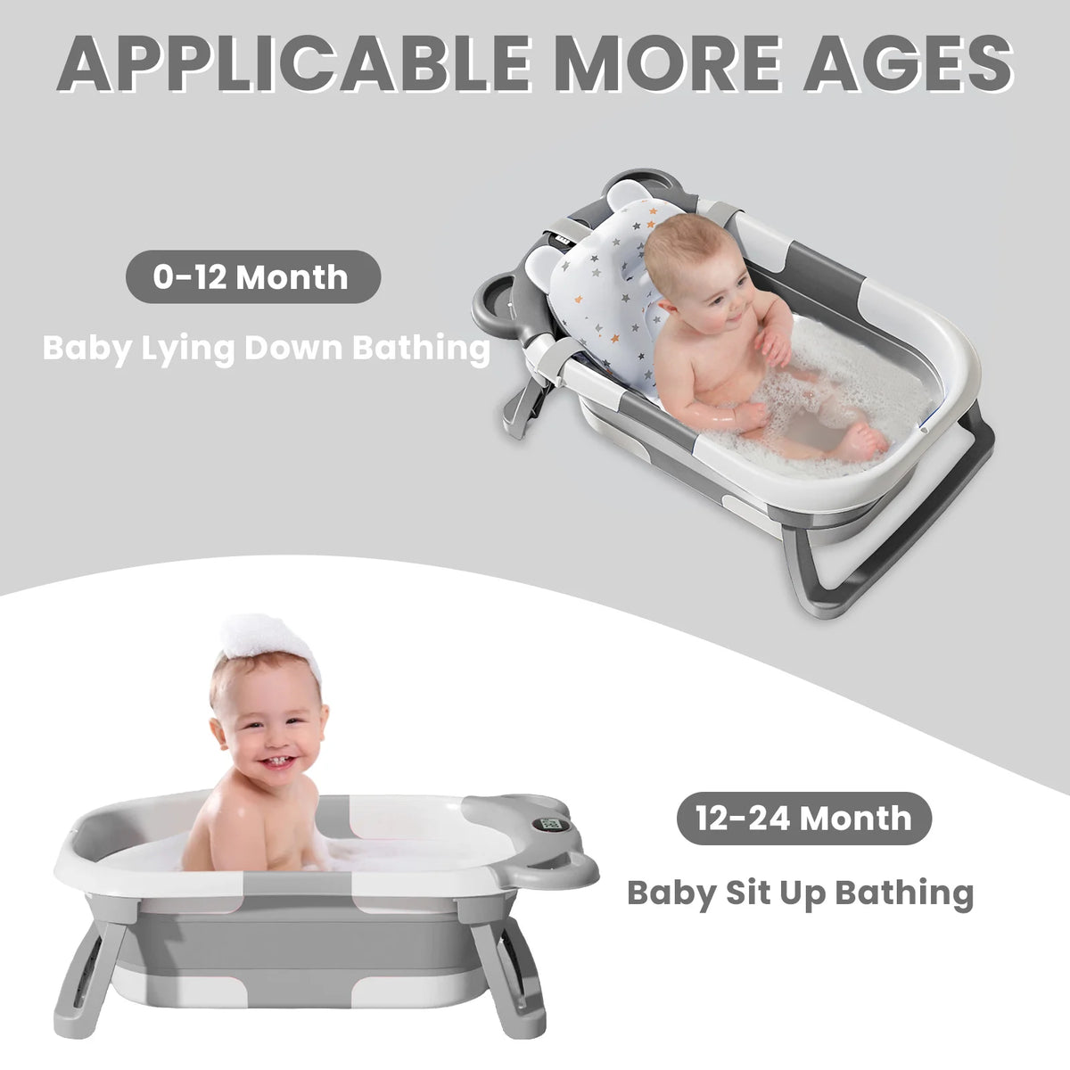 Portable Travel Bathtub Baby Bathtub,