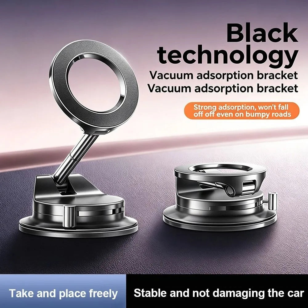 Magnetic Phone Holder 360° - Vacuum Suction