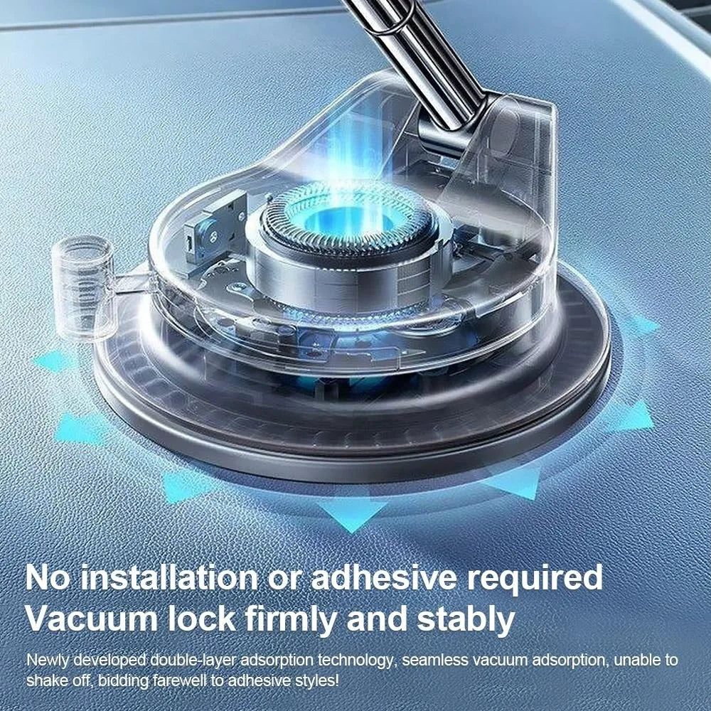 Magnetic Phone Holder 360° - Vacuum Suction