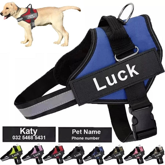 Dog Harness Reflective Adjustable