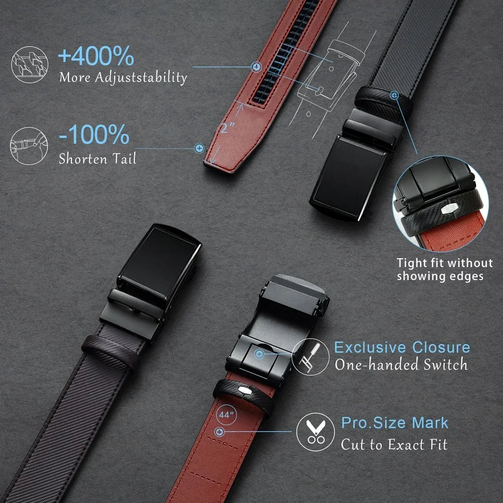 Zepolde™ AutoLux Belt — sleek, luxurious, and modern.